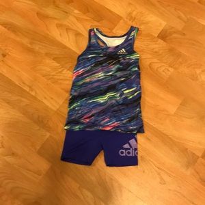 Baby girl adidas outfit